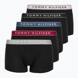 Boxershorts Tommy Hilfiger Trunk WB 5 Paar pale pnk/antique slvr/ruby jewel/aegean sea/blk