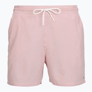 Herren-Badeshorts Tommy Hilfiger Medium Drawstring Ithaca terra red/ecru ithaca