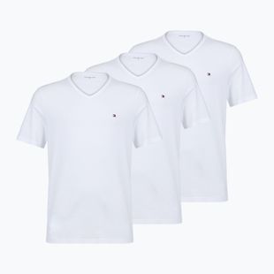 Herren-Shirt Tommy Hilfiger Cotton V-Neck white/white/white