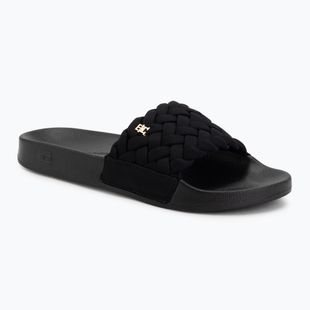 Damen-Pantoletten Tommy Hilfiger Braided Pool black