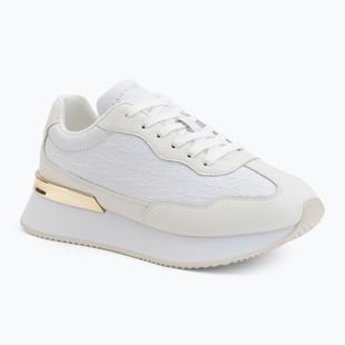 Damen Schuhe Tommy Hilfiger Chic Monogram Runner white/ecru