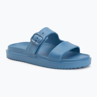 Damen-Pantoletten Tommy Hilfiger Light Double Strap cobalt steel