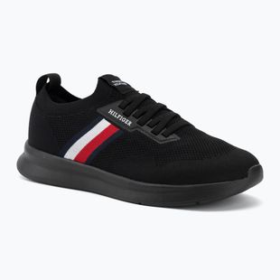 Herrenschuhe Tommy Hilfiger Lightweight Knitted Runner black