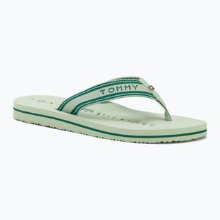Damen Zehentrenner Tommy Hilfiger Webbing Summer Sandal gentle jade