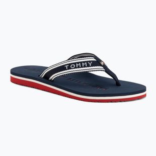 Damen Zehentrenner Tommy Hilfiger Webbing Summer Sandal rwb