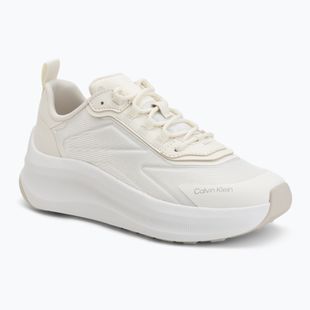 Damen-Schuhe Calvin Klein HW0HW03111 Chunky Runner Laceup HF BLST Nylon bright white/marshmallow