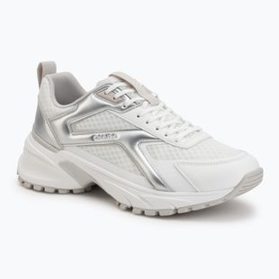 Herren Schuhe Calvin Klein HM0HM02341 Hike Runner Stripe Met Mix bright white/silver/light grey