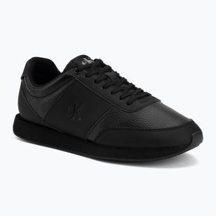 Herren Schuhe Calvin Klein HM0HM02447 Retro Run Lace Band triple black