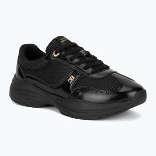 Damen-Schuhe Tommy Hilfiger ModernRunner Shiny Leather black