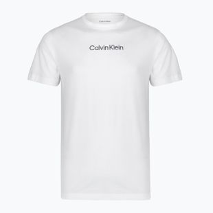 Herren-Shirt Calvin Klein 000NM2748E Crew Neck classic white w/ blue nights
