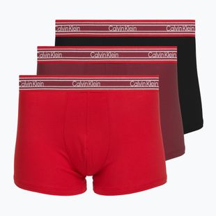 Herrenboxershorts Calvin Klein LV00NB4615 Trunk black/established red/goji berry