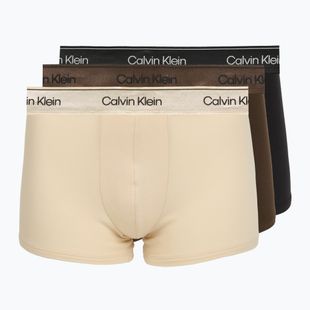 Herrenboxershorts Calvin Klein LV00NB4575 Trunk black/brown cork/river sand