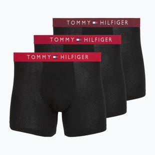 Herrenboxershorts Tommy Hilfiger Boxer Brief medium red/rasp juice/burgundy