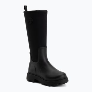 Gummistiefel für Damen Tommy Hilfiger Stamp Warm Knee black