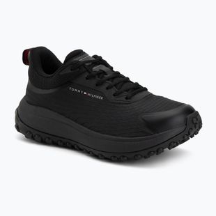 Herren Schuhe Tommy Hilfiger The Canyon X Knit triple black