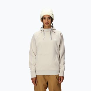 Damen Snowboard-Hoodie 686 Bonded Fleece Pullover Hoody limestone