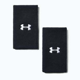 Handgelenk-Band Under Armour 6'' Performance Wristband 2 Stk. black/white
