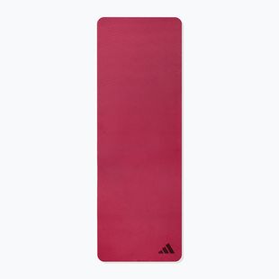 Fitnessmatte adidas Yoga 4 mm collegiate burgundy
