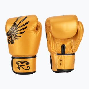 Boxhandschuhe Fairtex Universal "Tight-Fit" Design Falcon gold