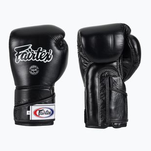 Fairtex Stylish Angular Sparring Boxhandschuhe - Locked Thumb schwarz