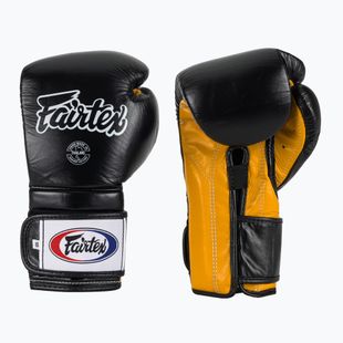 Boxhandschuhe Fairtex Heavy Hitter's Mexican Style black/yellow