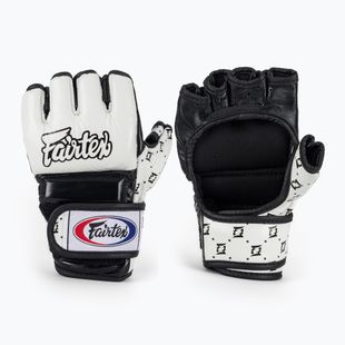 Fairtex Super Sparring Grappling Handschuhe weiß/schwarz