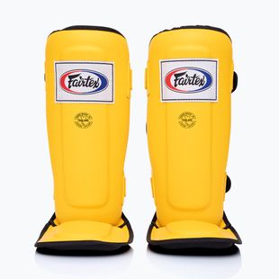 Fairtex In-Step Double Padded Tibia Protektoren gelb