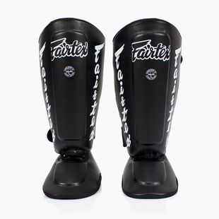 Fairtex Abnehmbare In-Step Schienbeinschoner, auch bekannt als Schienbeinschützer. "Twister" schwarz