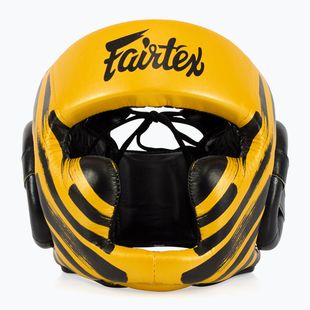 Boxhelm Fairtex Microfiber Headguard gold