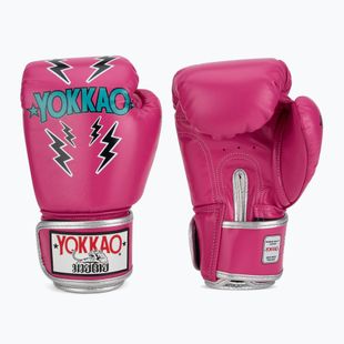 Herren Boxhandschuhe YOKKAO Stadium fuchsia