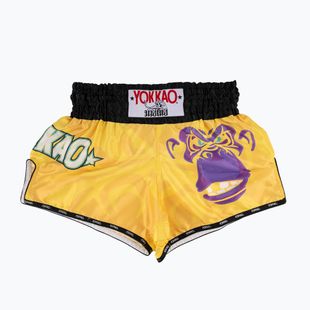 Trainings Shorts Herren YOKKAO Primate CarbonFit yellow