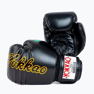 Herren Boxhandschuhe YOKKAO Wax schwarz