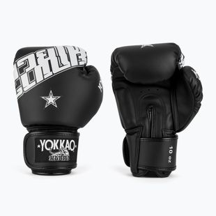 Boxhandschuhe YOKKAO Lettering Boxing black