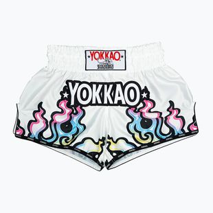Trainings Shorts Herren YOKKAO Flames CarbonFit white
