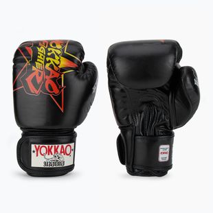 YOKKAO Fighter KO Herren Boxhandschuhe schwarz