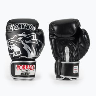 Boxhandschuhe YOKKAO Original Boxing Gloves absolute black