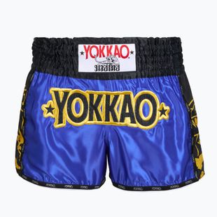 Herren-Trainingsshorts YOKKAO Original Muay Thai electric blue