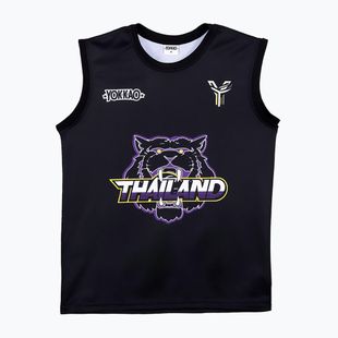 Trainings-T-Shirt Herren YOKKAO Tiger Workout Tank Top black