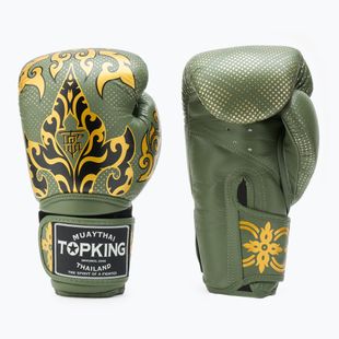 Boxhandschuhe Top King Boxing Kanok khaki