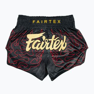 Fairtex Muay Thai Trainingsshorts BS1920 'Lava' schwarz