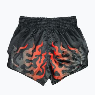 Fairtex Muay Thai Trainingsshorts BS1921 'Volcano' schwarz