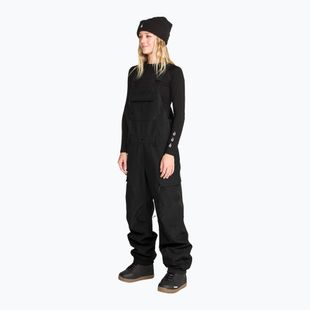 Damen-Snowboardhose Volcom Crestron 3D Stretch Bib Overall black