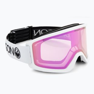 Skibrille Dragon DX3 OTG white/lumalens pink ion