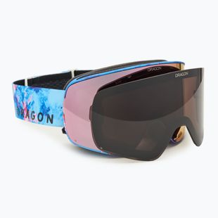 Skibrille DRAGON NFX2 predator/lumalens rosegold ion+lumalens midnight
