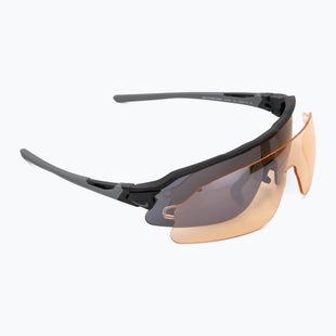 Sonnenbrille Nike Flyfree Shield matte black/grey/ll orange