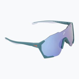 Sonnenbrille Nike Charged Shield matte bicoastal/purple mirror
