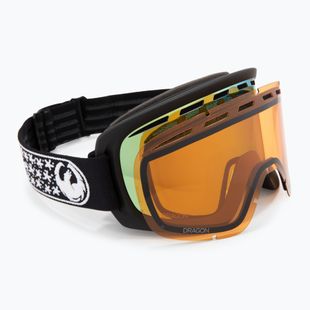 Skibrille DRAGON D1 OTG Mikkel Bang/Lumalens Gold Ion/Lumalens Amber