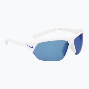 Sonnenbrille Nike Skylon Ace white/grey with blue mirror