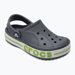 Crocs Bayaband Clog Kinder Flip-Flops anthrazit