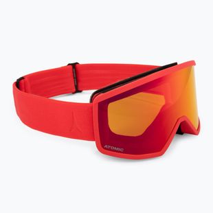Kinder-Skibrille Atomic Four Jr Flash red/red flash